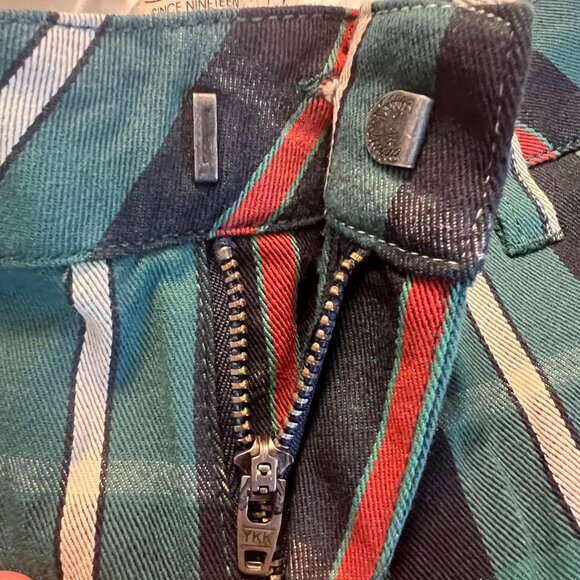 Volcom | Juniors | Dark Green Plaid Slim Straight Ankle Fit Pants | 1 | NWT - Picture 11 of 11